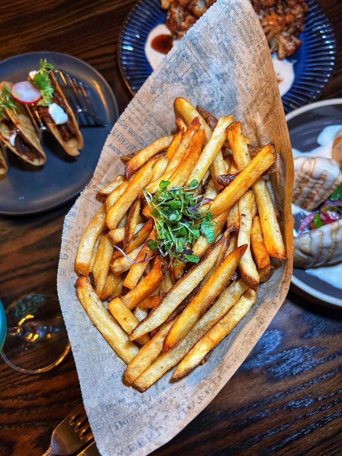 Hand-cut fries
