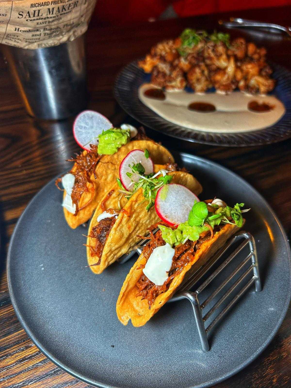 Beef tacos